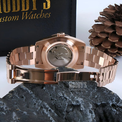 Seikojust | Daydate Rose Gold Chocolate