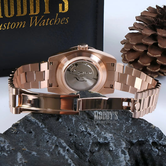 Seikojust | Daydate Rose Gold Chocolate