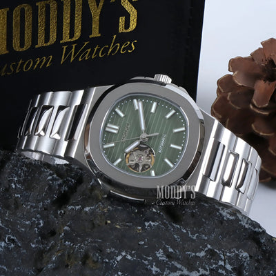 Nautiko |  Olive Green Open Movement