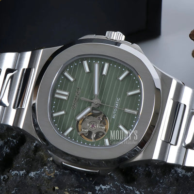 Nautiko |  Olive Green Open Movement