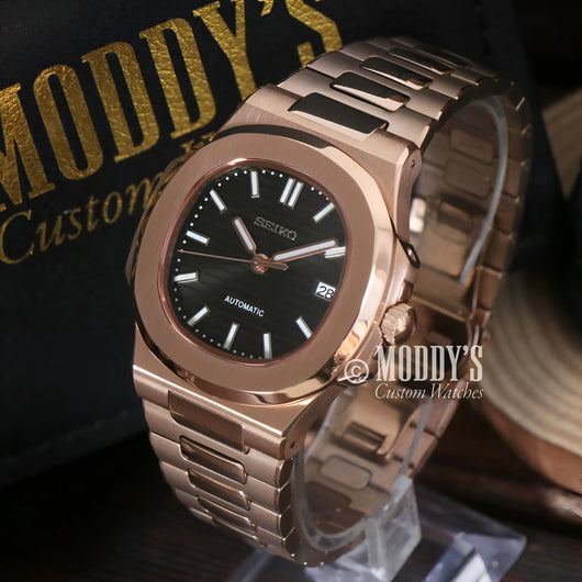 Nautiko | Rose Gold Black