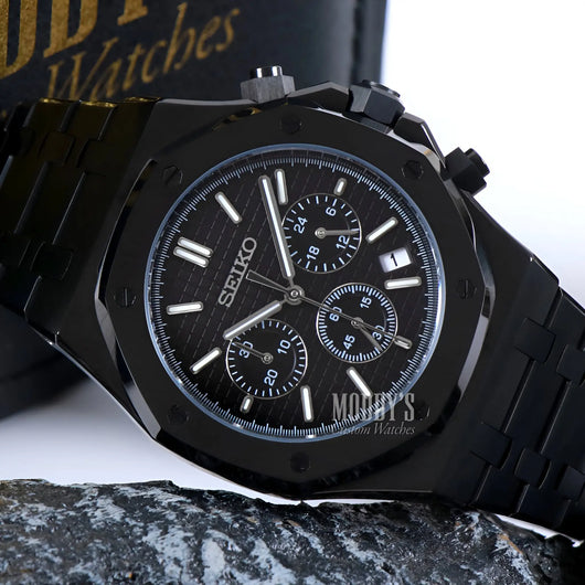 Royal Seikoak | Chrono Triple Black
