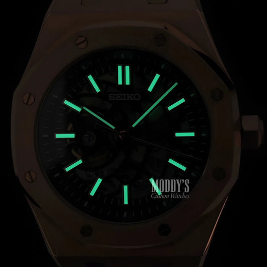 Royal Seikoak | Rose Gold Skeleton