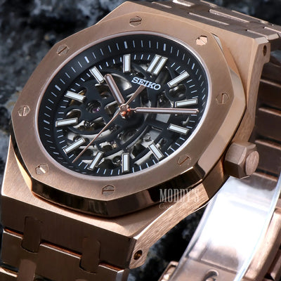 Royal Seikoak | Rose Gold Skeleton
