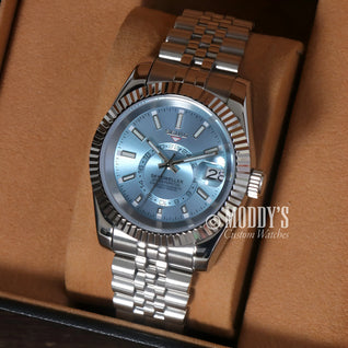 Seikojust | Sky Dweller Ice Blue