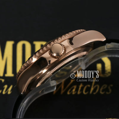 Seikomariner | Rose Gold - Black